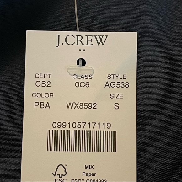 J Crew Women Plaid Quilted Puffer Vest Jacket Small NEW AG538 - Picture 6 of 6